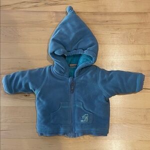 Cozy Blue Kids Hoodie (1 mo)